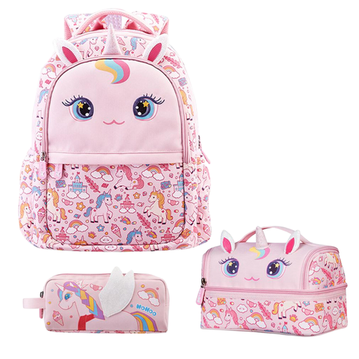Nohoo School Backpack Set - Unicorn