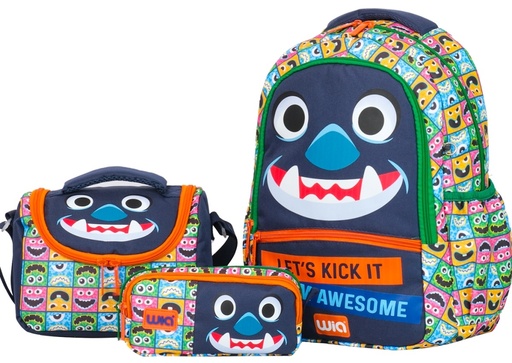 WIA MONSTER BAG SET  SWG-015 - NAVY BLUE 