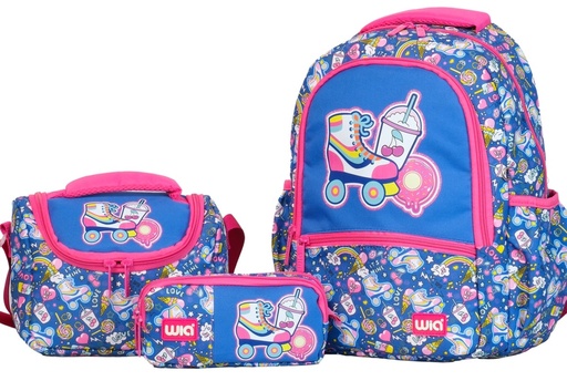 WIA SKATE-DONAT BAG SET SET SWG-008 - NAVY BLUE 