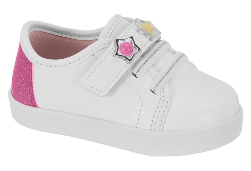 MOLEKINHA SHOES 2118.581.28656 - WHITE/PINK