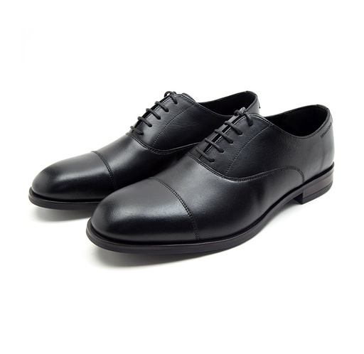 THOMAS CRICK FORMAL TOECAP LACE UP OXFORD SHOE TC-2316BL BLACK