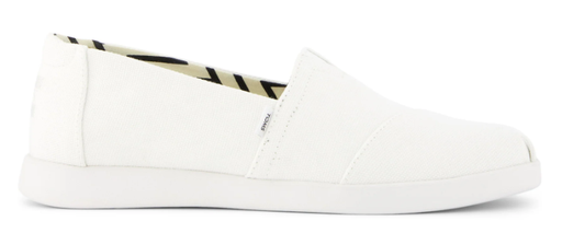 TOMS Alpargata Plus Heritage Canvas 10021577 - White