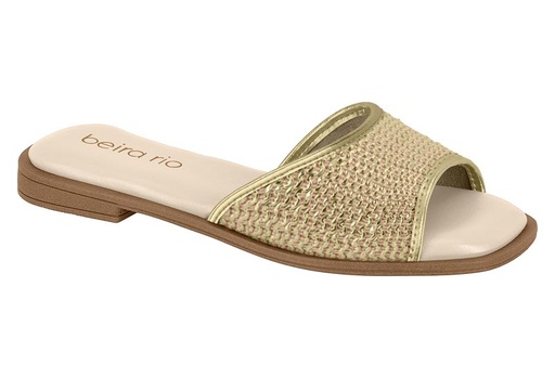 BEIRA RIO SANDAL 8550.101.29529 - GOLDEN